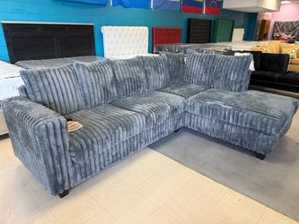 Reversible Sectional sofá gray