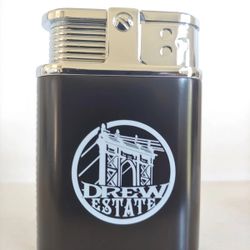 RARE 2021 Cigarfest Drew Estate LARGE Triple Torch Table Top lighter - NIB - BRAND NEW IN BOX 