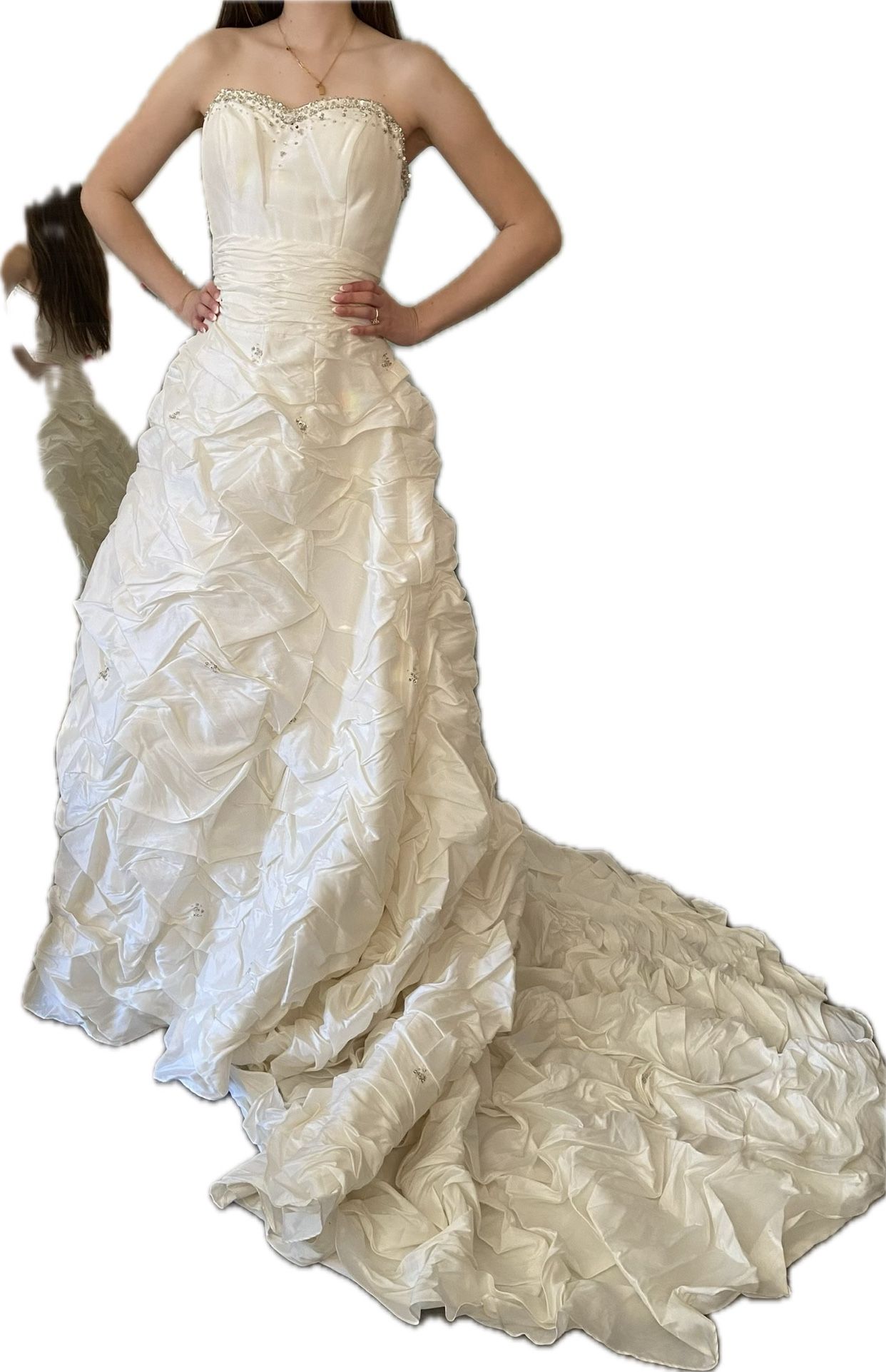 Wedding Dress. New Size 10 Ivory Color
