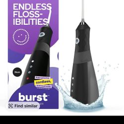 BURST water flosser NIB
