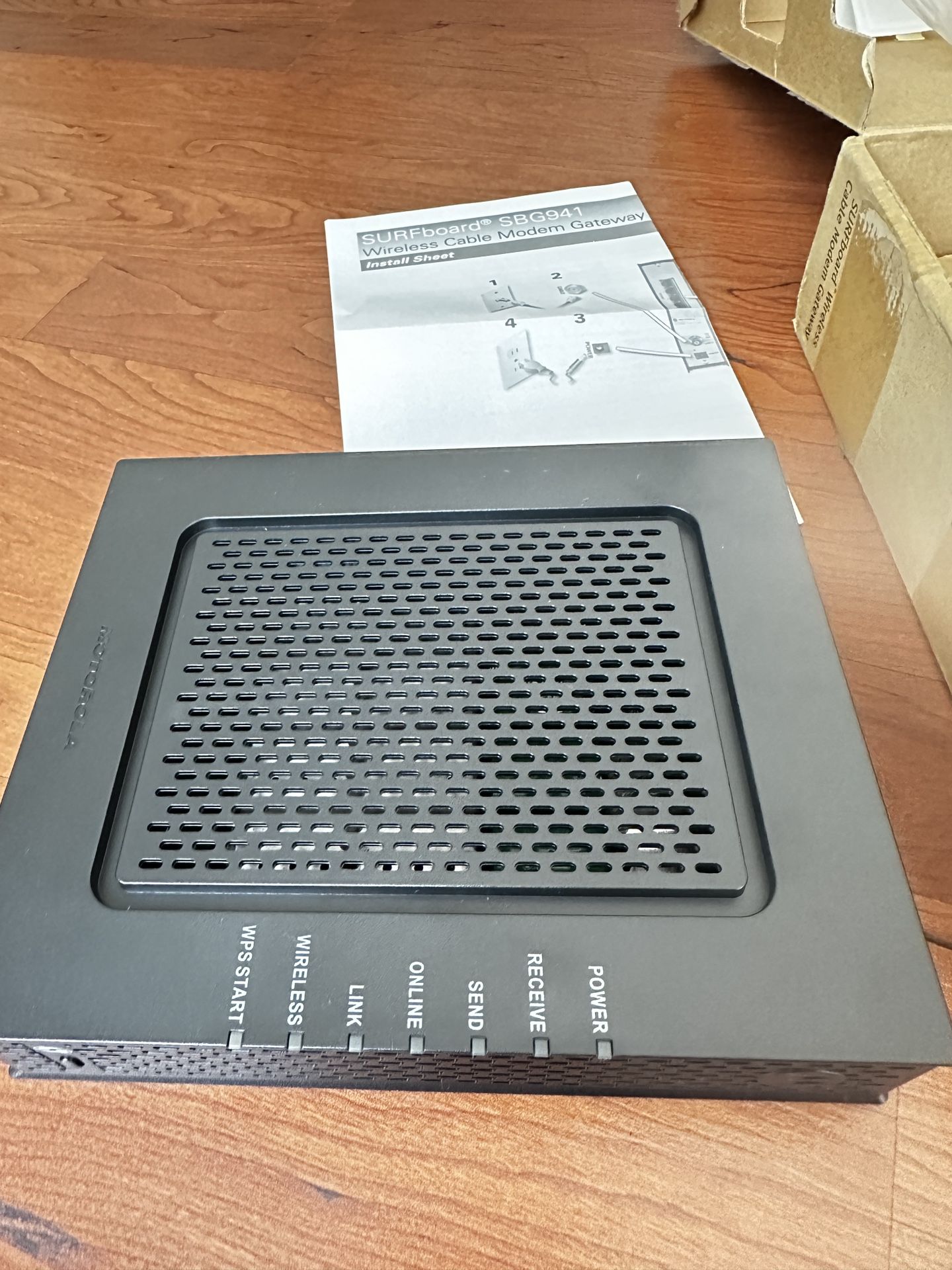 Motorola Wireless Cable Modem