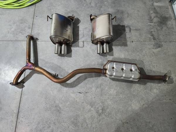 2020 Subaru Wrx Sti Base Model exhaust System