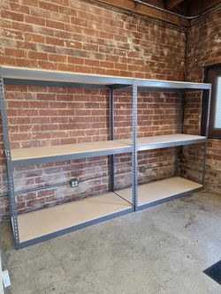Garage Shelving 60 in W x 24 in D Boltless Warehouse Shelves 3 Tier Garage Storage Racks Stronger Than Homedepot And Lowes Delivery Available