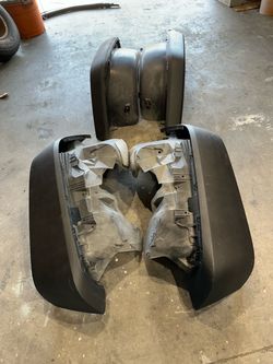 Jeep Wrangler OEM Black Textured Flares 2007 through 2018