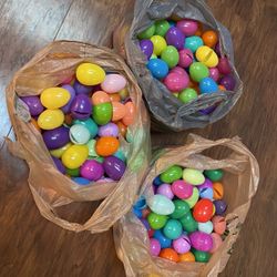 300 Plastic Easter eggs Empty For Egg Hunt