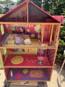 Large Wooden Doll House