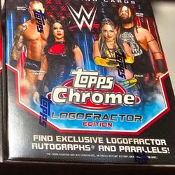 WWE Topps 2026 Logofractor Wrestlemania exclusive