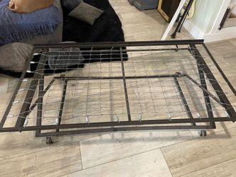 Twin metal bed frame