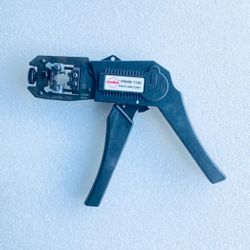 new Other Molex 69008-1100 Parallel Action Hand Crimp Tool For Cat 5 Shielded Plug, Black