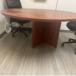 Circle Office Desk