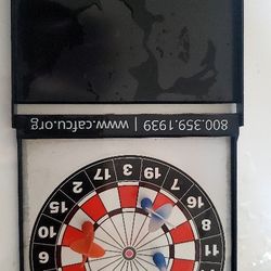 New And Never Used Mini Dartboard