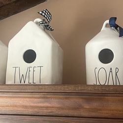 Rae Dunn Birdhouses 