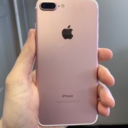 Unlocked iPhone 7+ 32GB Rose Gold