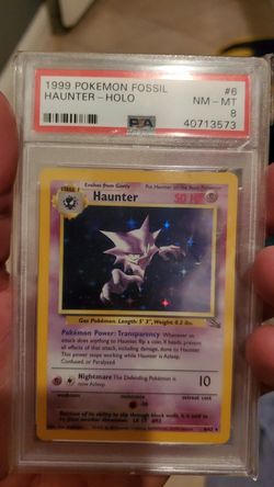 Pokemon Card 1999 Haunter Holo Graded