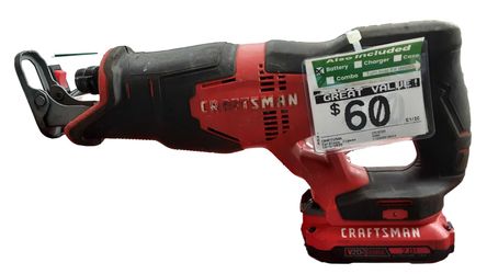 Craftsman Cmcs300 Red Cordless Jig Saw