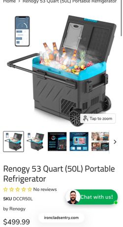 Portable Refrigerator With Powerbank