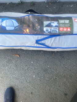 Used 6 - Person Instant Cabin Tent