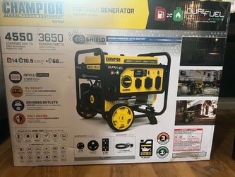 Champion 4550W Dual Fuel Portable Generator