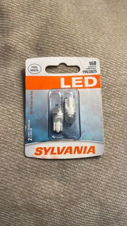 Sylvania LED Cool White Auto bulb size 168