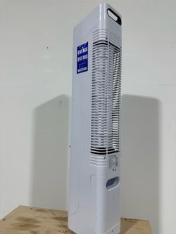 Evaporative space cooler fan