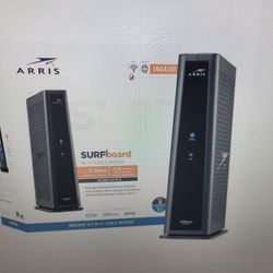 ARRIS SURFBOARD SBG8300 INTEGRATED FAST SPEED CABLE  MODEM & WI-FI ROUTER -  LIKE NEW!!