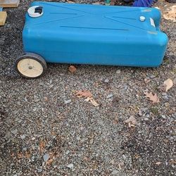 Portable Sewer tote for camper.