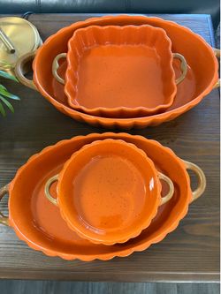 Strawberry street pumpkin baker set