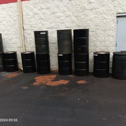 55 Gallon Barrels Burn Barrels,grills,trash Cans