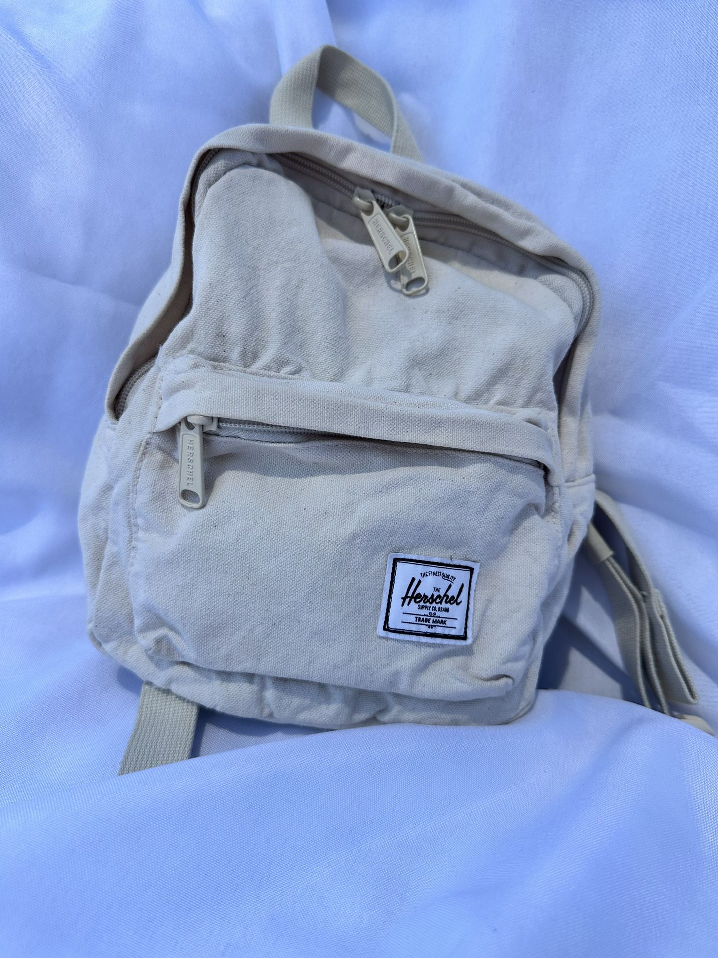 Herschel Mini Backpack – Natural Canvas