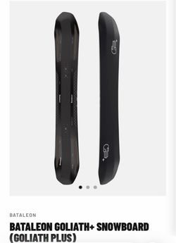 BATALEON GOLIATH+ SNOWBOARD (GOLIATH PLUS)