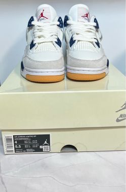 Jordan 4 SB Navy | 4Y