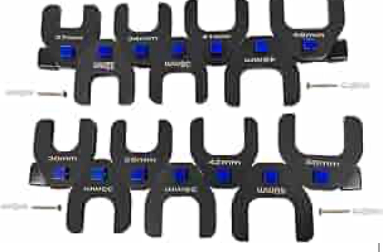 14-Piece Jumbo Crowfoot Wrench Set, K(148)
