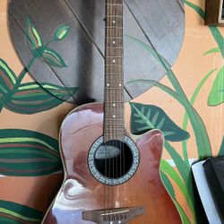 Ovation Electric Acoustic Guitar
