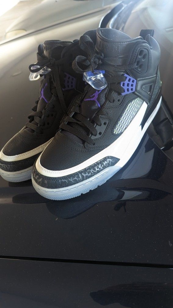 Mens Air Jordan Spizike Concord Purple Black White Dark Concord 315371-005