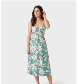 Teal/green summer dress