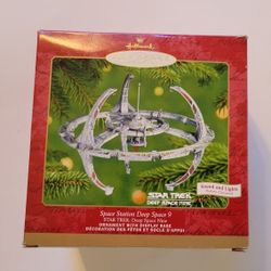 Star Trek DS9 Station Hallmark Ornament From 2001