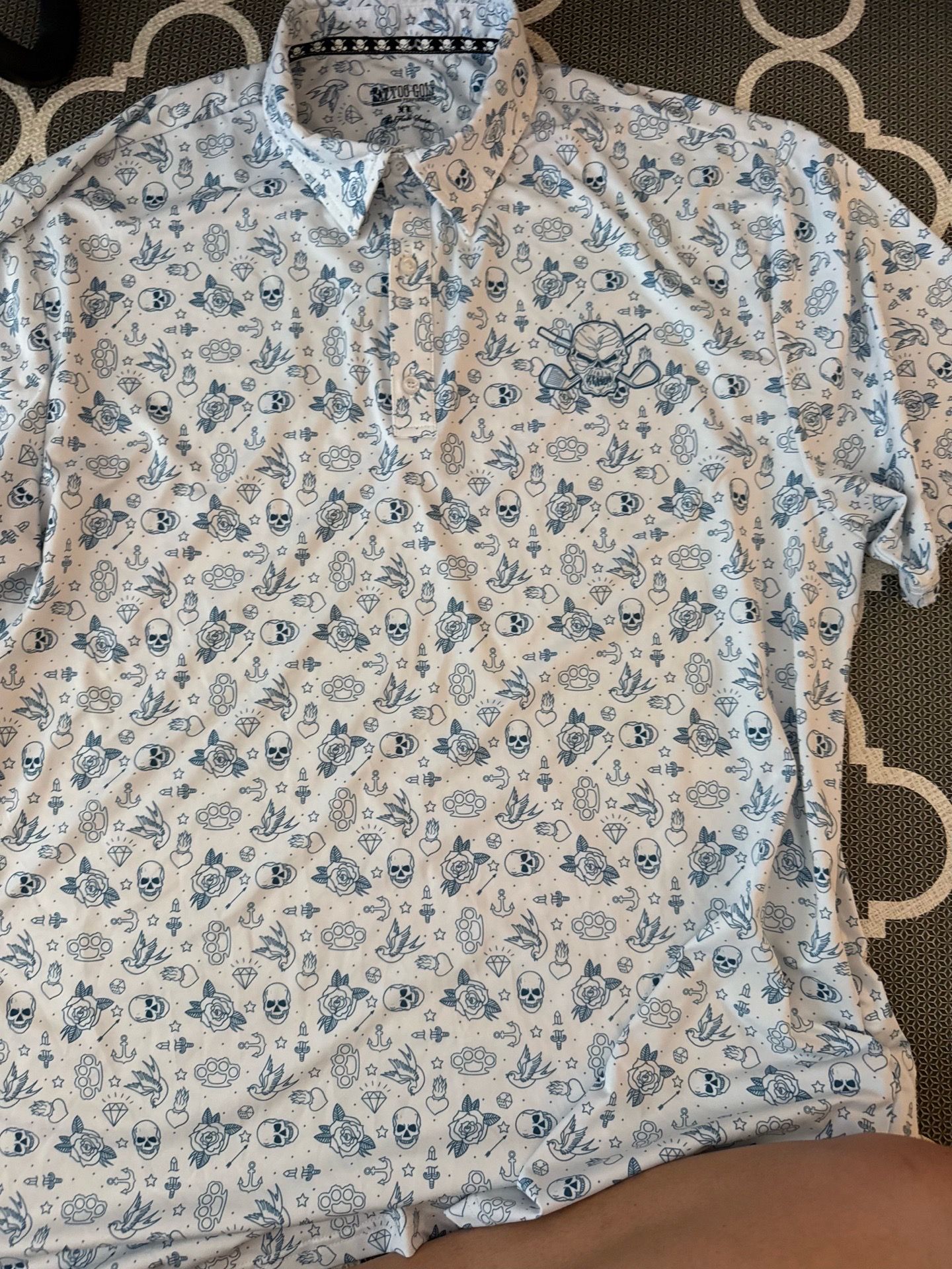 Tattoo golf polo