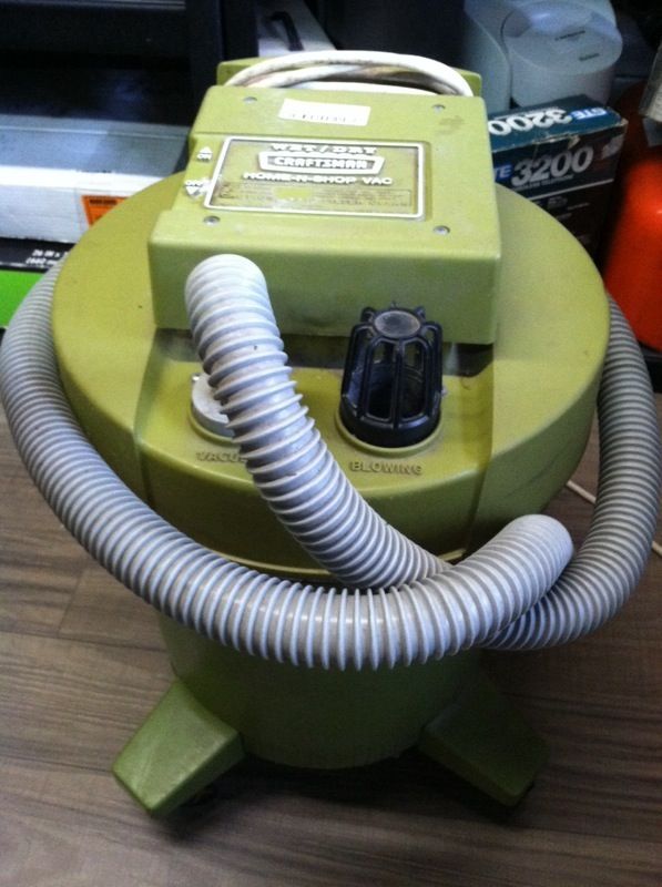 Vintage Craftsman Wet/Dry Vacuum Model 758-17855