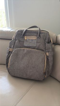 Mochila para pañales con cambiador