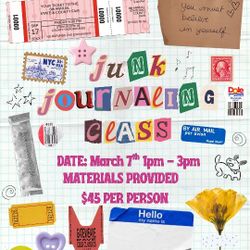 Junk Journaling Class