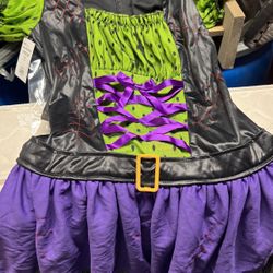 Kids Halloween Costume Hocus Pocus Witch 