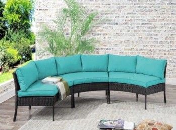 Brand New Patio Set Brand New Curved Patio Furniture Round Patio Furniture Brand New Patio Set In The Box 🚎🚛🆕✈️🆕