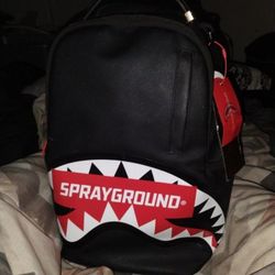 Limited edition black sprayground backpack 