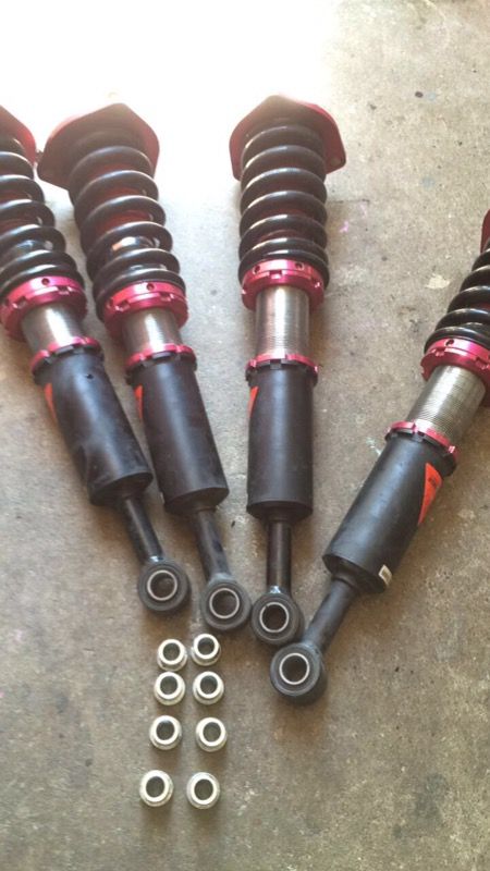 Lexus ls400 Godspeed monomax coilovers