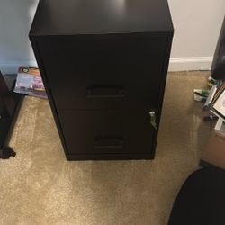 2 Drawer File Cabinet 
