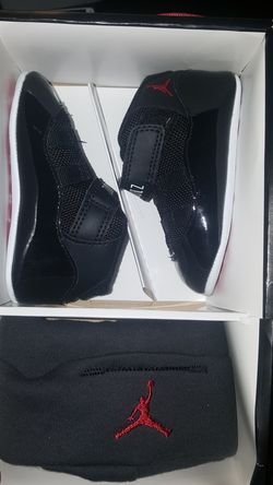 air Jordan retro 11 breds 4c soft bottoms with box & beanie