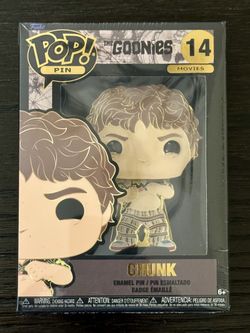 The Goonies Chunk Enamel Pin Funko Pop