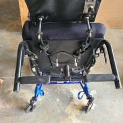 Hydrolic Wheelchair With Tray And Trasport Chair Plus Walker