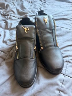 Giuseppe Zanotti London black Leather Sneakers