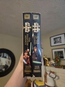 Star Wars 1 and 2 VHS + more